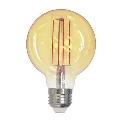 LED Sijalica FILAMENT SLIM VINTAGE G80 E27/4,5W/230V 1800K