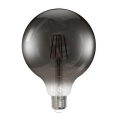 LED Sijalica FILAMENT SMOKE G125 E27/4W/230V 2000K