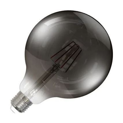 LED Sijalica FILAMENT SMOKE G125 E27/4W/230V 2000K