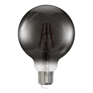 LED Sijalica FILAMENT SMOKE G95 E27/4W/230V 2000K