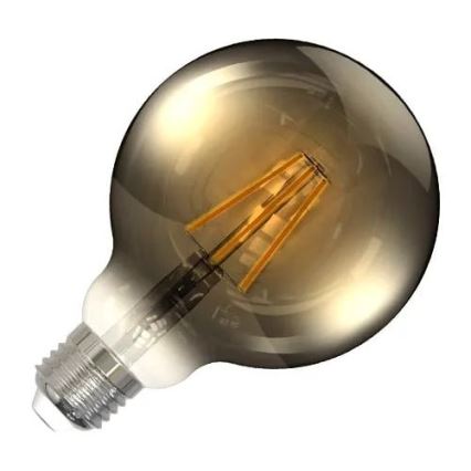 LED Sijalica FILAMENT SMOKE G95 E27/4W/230V 2000K