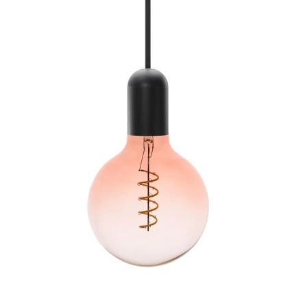 LED Sijalica FILAMENT SPIRAL G125 E27/4W/230V 2000K roze