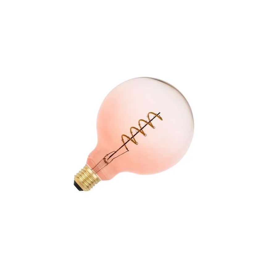 LED Sijalica FILAMENT SPIRAL G125 E27/4W/230V 2000K roze
