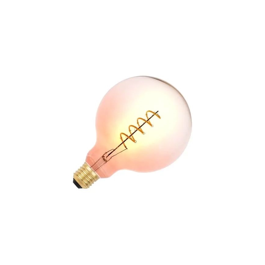 LED Sijalica FILAMENT SPIRAL G125 E27/4W/230V 2000K roze