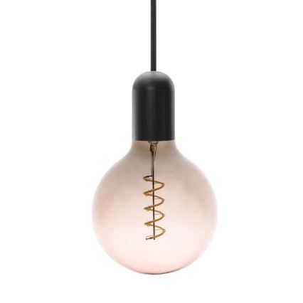 LED Sijalica FILAMENT SPIRAL G125 E27/4W/230V 2000K sivo/roze