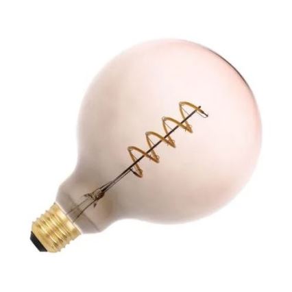 LED Sijalica FILAMENT SPIRAL G125 E27/4W/230V 2000K sivo/roze