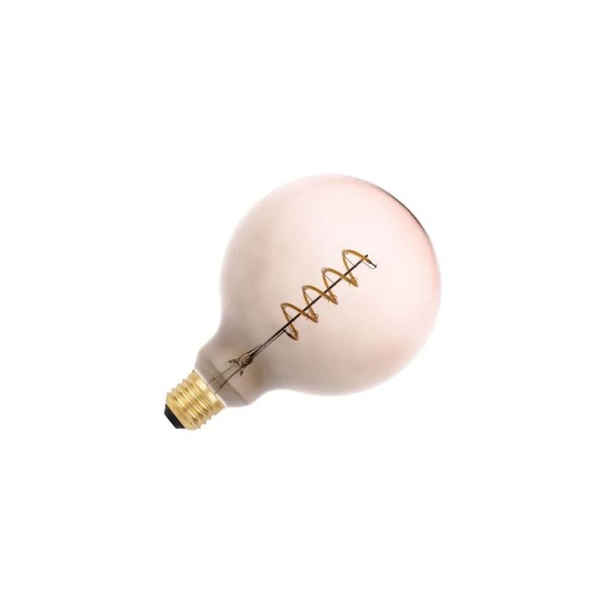 LED Sijalica FILAMENT SPIRAL G125 E27/4W/230V 2000K sivo/roze