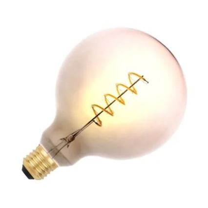 LED Sijalica FILAMENT SPIRAL G125 E27/4W/230V 2000K sivo/roze