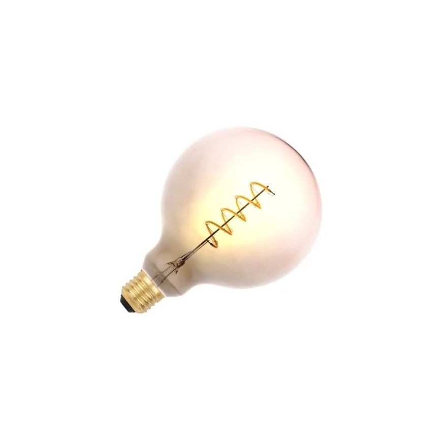 LED Sijalica FILAMENT SPIRAL G125 E27/4W/230V 2000K sivo/roze