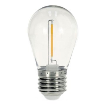 LED Sijalica FILAMENT ST45 E27/1W/230V 2700K