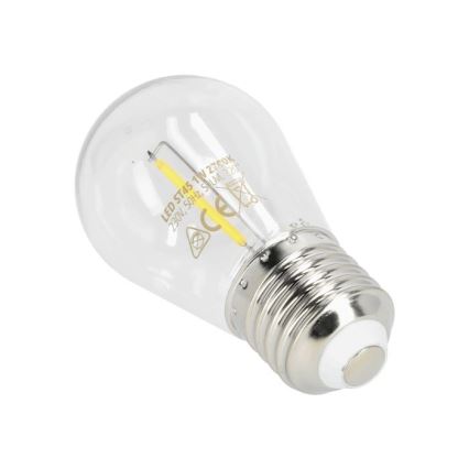 LED Sijalica FILAMENT ST45 E27/1W/230V 2700K