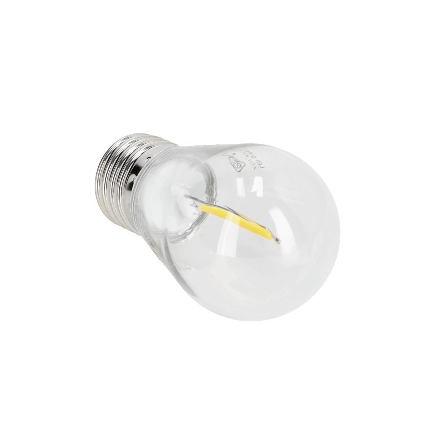 LED Sijalica FILAMENT ST45 E27/1W/230V 2700K