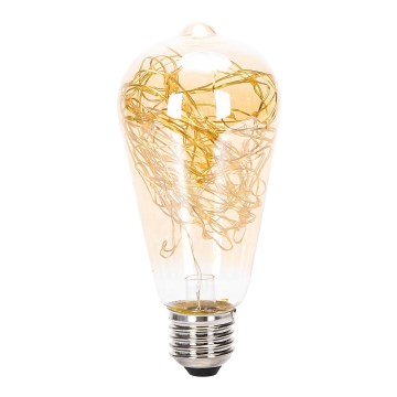 LED Sijalica FILAMENT ST64 E27/1,2W/230V 2500K - Aigostar