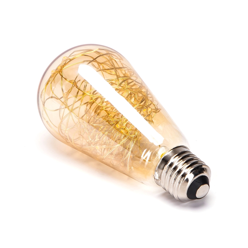 LED Sijalica FILAMENT ST64 E27/1,2W/230V 2500K - Aigostar