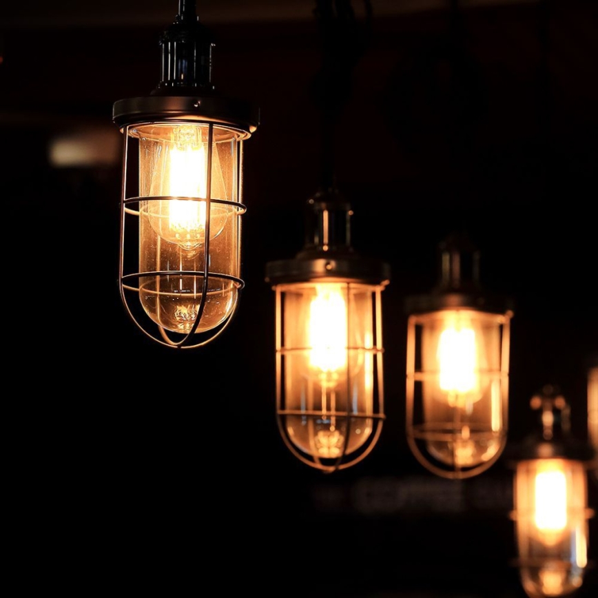 LED Sijalica FILAMENT ST64 E27/4W/230V 2200K