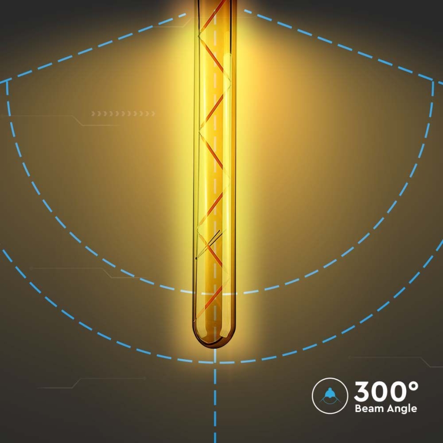 LED Sijalica FILAMENT T30 E27/7W/230V 2200K