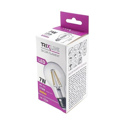 LED Sijalica FILAMENT VINTAGE A60 E27/7W/230V 2700K