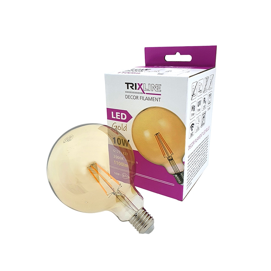 LED Sijalica FILAMENT VINTAGE E27/10W/230V 2000K