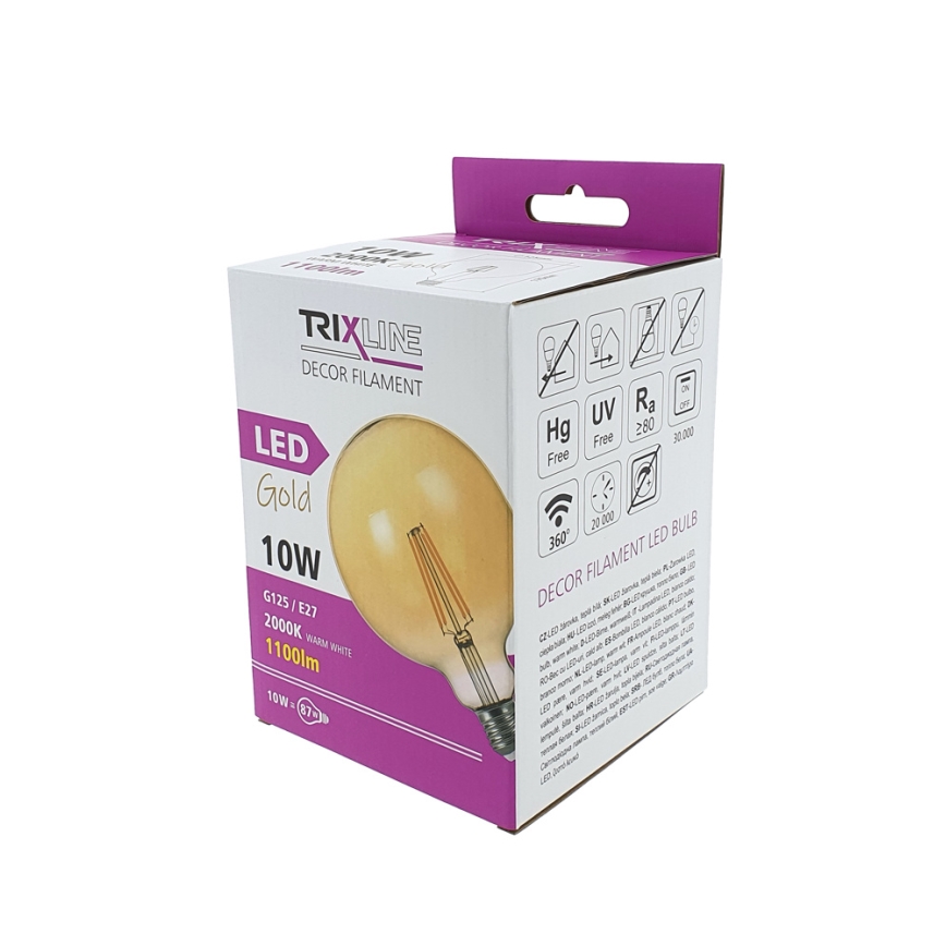 LED Sijalica FILAMENT VINTAGE E27/10W/230V 2000K