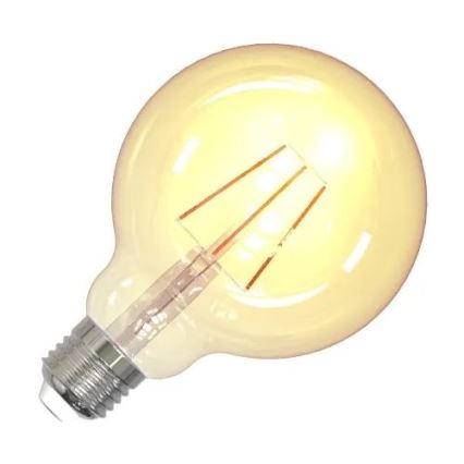 LED Sijalica FILAMENT VINTAGE G95 E27/4W/230V 2000K