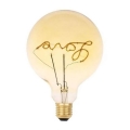 LED Sijalica FILAMENT VINTAGE LOVE G125 E27/2W/230V 2000K