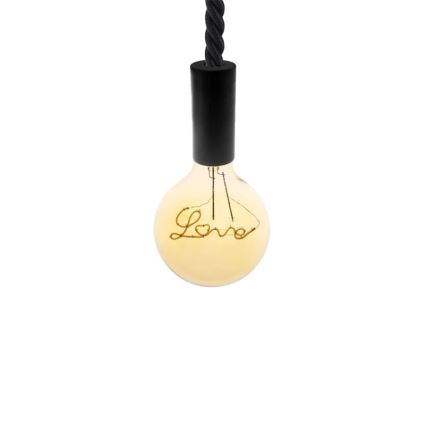 LED Sijalica FILAMENT VINTAGE LOVE G125 E27/2W/230V 2000K