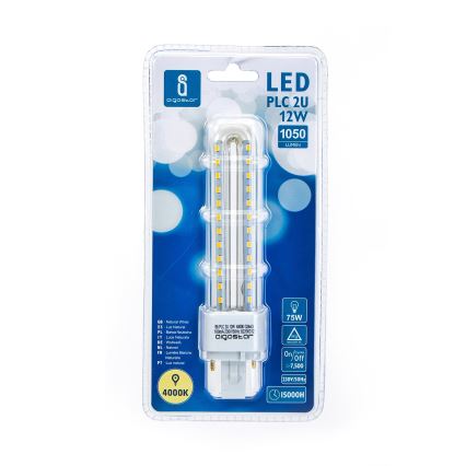 LED Sijalica G24D-3/12W/230V 4000K - Aigostar