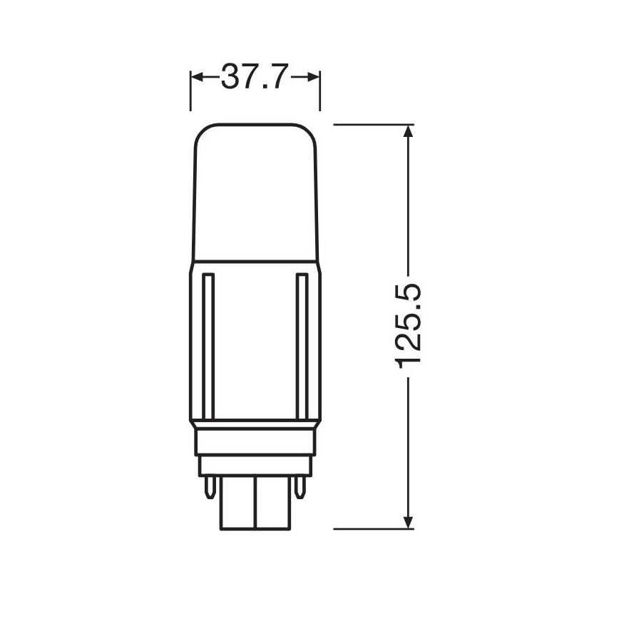LED Sijalica G24d/9,5W/230V 3000K - Osram