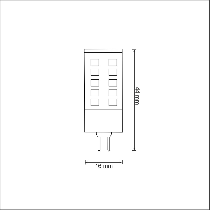 LED Sijalica G4/3W/12V 3000K