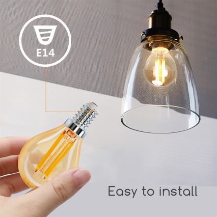 LED Sijalica G45 E14/4W/230V 2200K - Aigostar