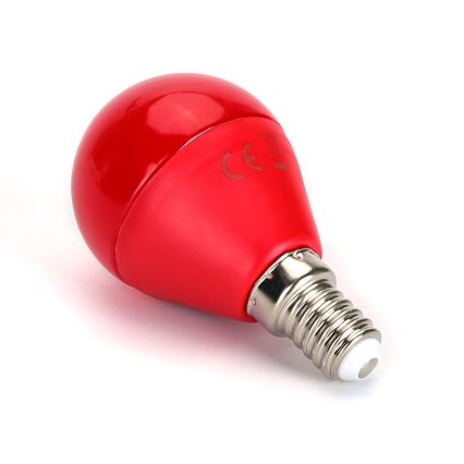 LED sijalica G45 E14/4W/230V crvena - Aigostar