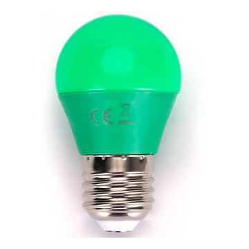 LED sijalica G45 E27/4W/230V zelena - Aigostar