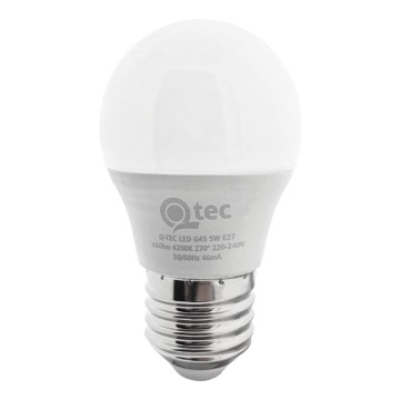 LED Sijalica G45 E27/5W/230V 4200K