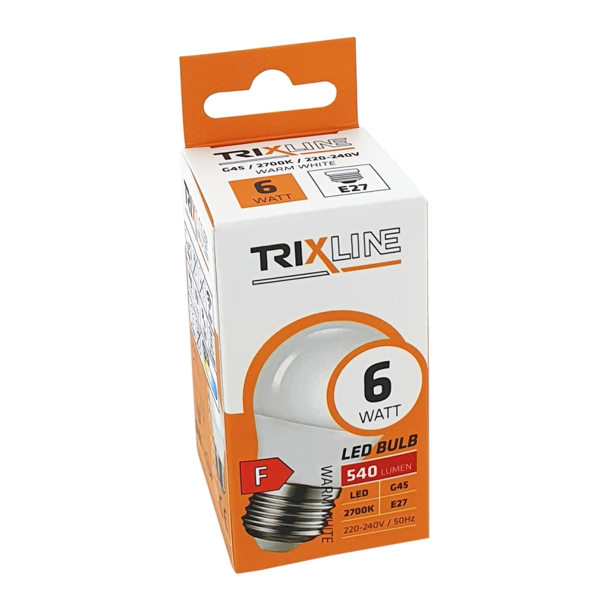 LED Sijalica G45 E27/6W/230V 2700K