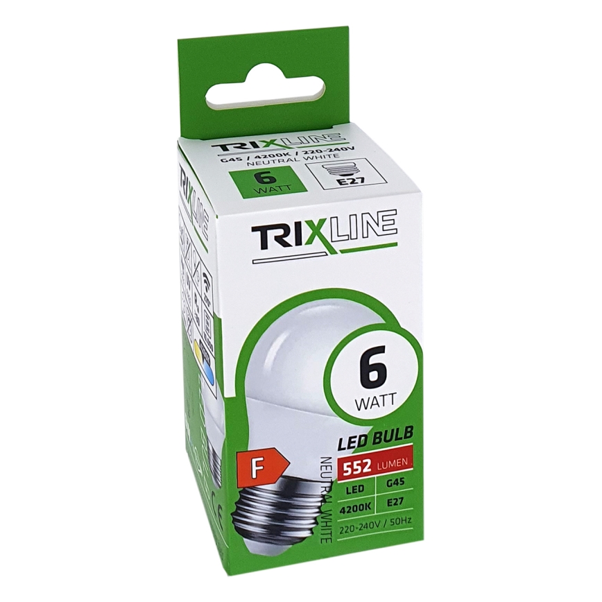 LED Sijalica G45 E27/6W/230V 4200K