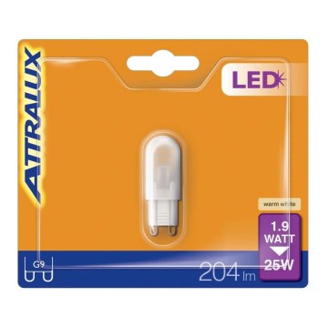 LED Sijalica G9/1,9W/230V 2700K - Attralux