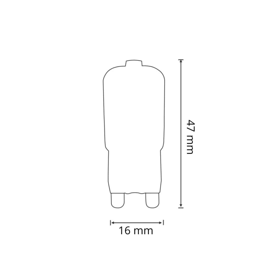 LED Sijalica G9/2,5W/230V 6400K