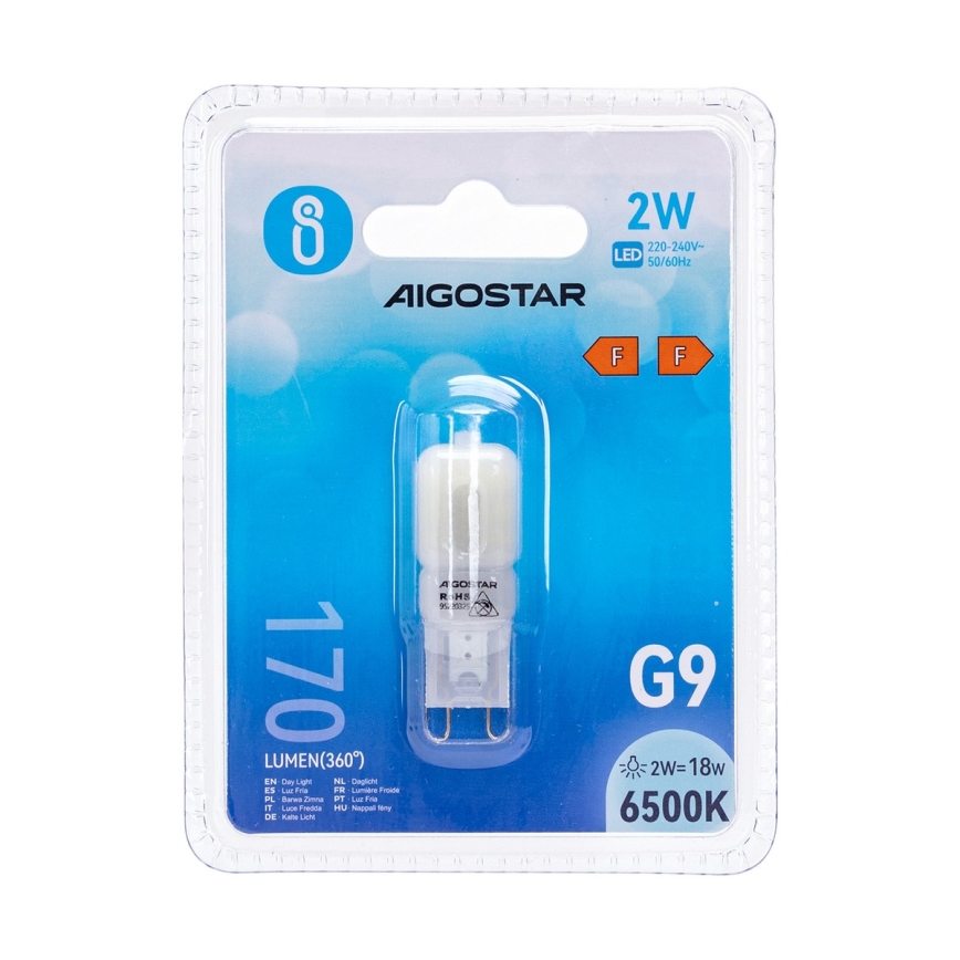 LED Sijalica G9/2W/230V 6500K - Aigostar
