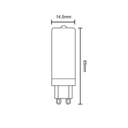 LED Sijalica G9/4W/230V 2800K