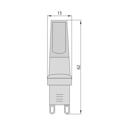 LED Sijalica G9/4W/230V 3000K