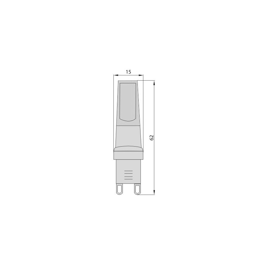 LED Sijalica G9/4W/230V 3000K