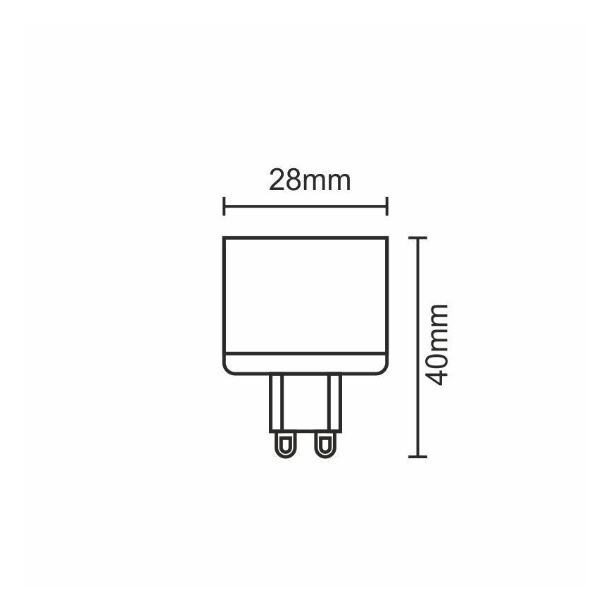 LED Sijalica G9/5W/230V 4000K