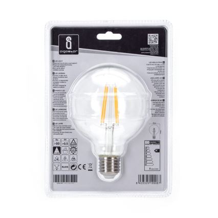 LED Sijalica G95 E27/8W/230V 2700K - Aigostar