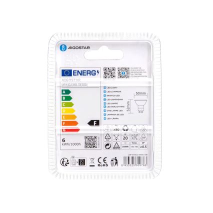 LED Sijalica GU10/6W/230V 3000K - Aigostar