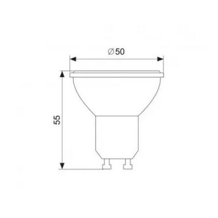LED Sijalica GU10/7W/230V 6500K