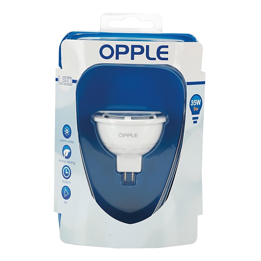 LED Sijalica GU5,3/5W/12V 2700K - Opple