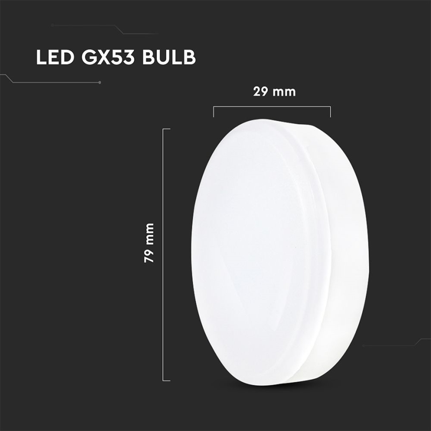 LED sijalica GX53/6,4W/230V 4000K