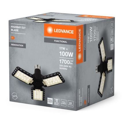 LED Sijalica HIGHBAY E27/17W/230V 4000K - Ledvance