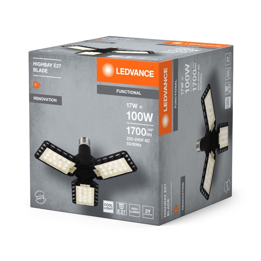 LED Sijalica HIGHBAY E27/17W/230V 4000K - Ledvance