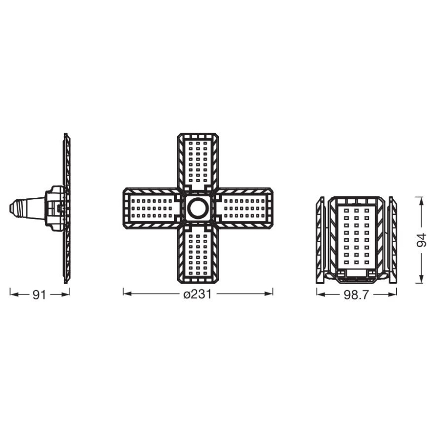 LED Sijalica HIGHBAY E27/23W/230V 4000K - Ledvance